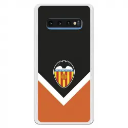 Funda Para Samsung Galaxy S10 Plus Del Valencia Escudo Clasico - Licencia Oficial Valencia Cf