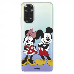 Funda Para Xiaomi Redmi Note 11 Pro 5g Oficial De Disney Mickey Y Minnie Posando - Clásicos Disney