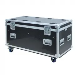 Kimex Flightcase 120 X 60 X 60 Cm Con Bandeja Y Separador Interno