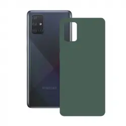 Ksix Funda Silk Verde para Samsung Galaxy A71