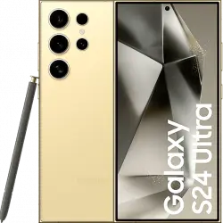 Móvil - Samsung Galaxy S24 Ultra, Titanium Yellow, 256GB, 12GB RAM, 6.8" QHD+, Qualcomm Snapdragon 8, 5000mAh, Android 14