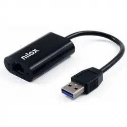 Nilox NXADAP05 Adaptador Gigabit USB 3.0 a RJ45