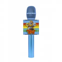 OTL Technologies Patrulla Canina Micrófono Infantil Inalámbrico para Karaoke con Altavoz Azul