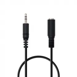 Pccom Essential Cable Audio Jack 3.5 mm Macho / Hembra 1.5 m