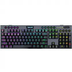 Redragon K618 Horus Teclado Mecánico Inalámbrico Gaming RGB Switch Rojo