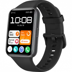 Smartwatch - Huawei Watch Fit 2, Batería hasta 10 días, 130 210 mm, Polímero, Negro