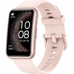 Smartwatch - Huawei Watch Fit SE, 130-210 mm, Pantalla AMOLED 1.64", GPS, Gestión salud, Rosa