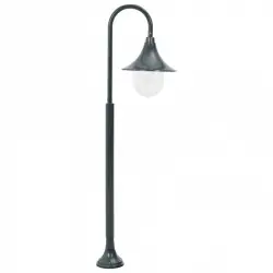 VidaXL Farola de Jardín E27 120cm Verde Oscuro