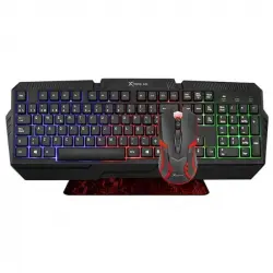 Xtrike Me CMX-301KIT Pack Gaming Teclado + Ratón + Alfombrilla