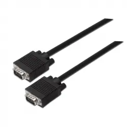 Aisens Cable SVGA Macho/Macho 3m Negro