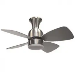 Akunadecor - Ventilador De Techo Metal Niquel Fresco