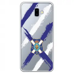 Funda Oficial Cd Tenerife Escudo Transparente Samsung Galaxy J6 Plus