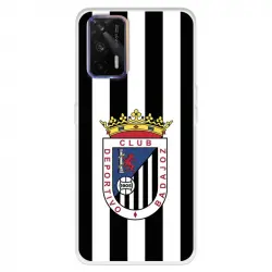 Funda Para Realme Gt Del Badajoz Escudo Blanquinegro - Licencia Oficial Club Deportivo Badajoz