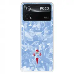 Funda Para Xiaomi Poco X4 Pro Del Celta - Licencia Oficial Rc Celta