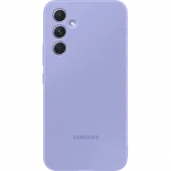 Funda - Samsung, Para Samsung Galaxy A54, Trasera, Silicona, 6.4", Blueberry