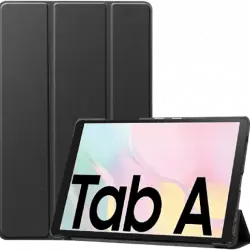 Funda tablet - Maillon Technologique MTFUNDA7BLK, Contraportada, Tela, 10.4", Para Samsung Tab A7, Negro