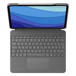 Logitech Combo Touch Gris Smart Connector AZERTY Francés