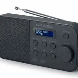 Muse M-109 Db Negro Radio Dab+/fm Portátil Con Altavoz Integrado Y Pantalla