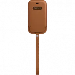 Apple MagSafe funda integral, De piel, Para iPhone 12 mini, Marrón caramelo