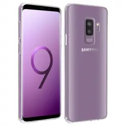 Avizar Funda de Silicona Flexible Ultrafina Transparente para Samsung Galaxy S9 Plus