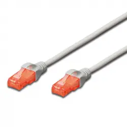 Digitus Cable de Red RJ45 U/UTP Cat.6 Gris 10m