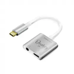 Donkey Pc DONKCN01 Adaptador USB-C a Jack 3.5mm