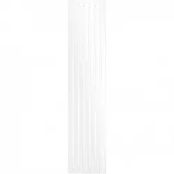 ECD Germany Stella Design Panel Radiador 370x1800mm Blanco