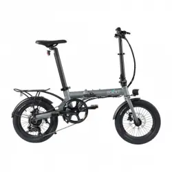 Eovolt City 4speed Bicicleta Eléctrica Plegable Gris