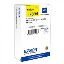 Epson T7894 XXL Amarillo WF-5110/5190/5620/5690