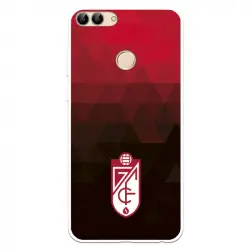 Funda Para Huawei P Smart Del Granada Cf Escudo - Fondo Rojo Y Negro Escudo - Fondo Rojo Y Negro - Licencia Oficial Gran