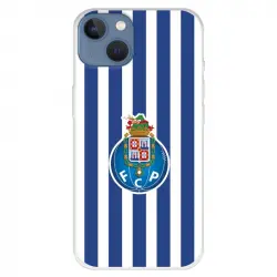 Funda Para Iphone 13 Del Fútbol Club Oporto Escudo Rayas - Licencia Oficial Fútbol Club Oporto