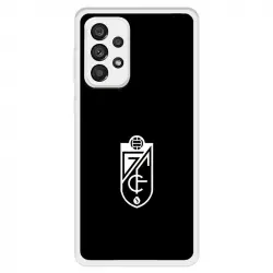Funda Para Samsung Galaxy A73 5g Del Escudo Fondo Negro - Licencia Oficial Granada Cf