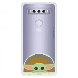 Funda Para Tcl 10 Se Oficial De Star Wars Baby Yoda Sonrisas - The Mandalorian