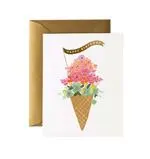 Postal Pepa Paper Happy Birthday Ice cream