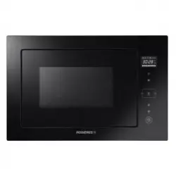Rosieres Microondas Grill Empotrado 25l 900w Negro - Rmgv25pn
