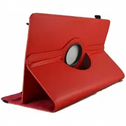 Theoutlettablet Funda Giratoria 360º Roja para Tablet SPC Internet Dark Glee/ Blink 10.1"