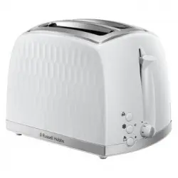 Tostadora De 2 Rebanadas Honeycomb Blanco Russell Hobbs