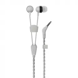 Wraps Auriculares Talk Flint Tela Trenzada Gris