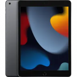 APPLE iPad (2021 9ª gen), 64 GB, Gris espacial, WiFi, 10.2", Retina, Chip A13 Bionic, iPadOS