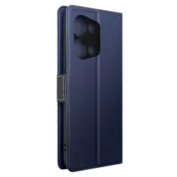 Avizar Funda Tarjetera con Soporte Azul Oscuro para Oppo Reno 8 Pro 5G