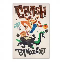 Erik Maxi Póster Crash Bandicoot Adventures 91.5x61 cm