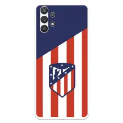 Funda Licencia Oficial Atlético de Madrid Escudo Fondo Atlético para Samsung Galaxy A32 5G