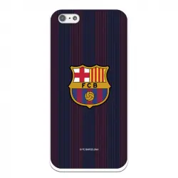 Funda Para Iphone 5 Del Barcelona Rayas Blaugrana - Licencia Oficial Fc Barcelona