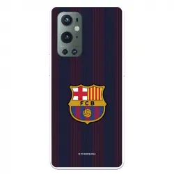 Funda Para Oneplus 9 Pro Del Barcelona Rayas Blaugrana - Licencia Oficial Fc Barcelona
