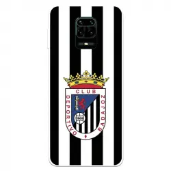 Funda Para Xiaomi Redmi Note 9s Del Badajoz Escudo Blanquinegro - Licencia Oficial Club Deportivo Badajoz