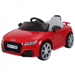 HomCom Audi TT RS Coche Eléctrico 6V Rojo