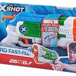 Juego - Sherwood Pistola de agua Fast-Fill Micro Zuru, 10 metros disparo, Depósito 220 l