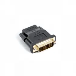 Lanberg Adaptador HDMI a DVI-D Hembra/Macho Negro