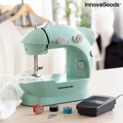 Mini Máquina De Coser Portátil Con Led, Cortahílos Y Accesorios Sewny Innovagoods