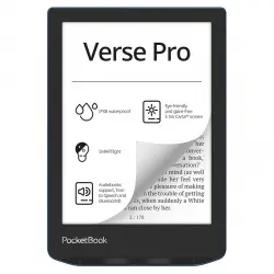 PocketBook - e-Reader Pocketbook Verse Pro Azure, 6' E-ink Carta (Reacondicionado grado A).